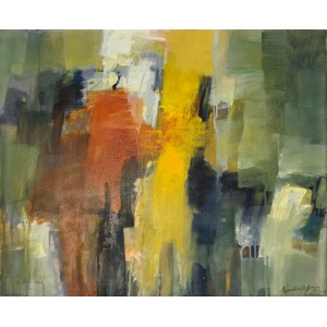 Arsalan Naqvi, 24 x 30 Inch, Acrylic on Canvas, Abstract Painting, AC-ARN-175